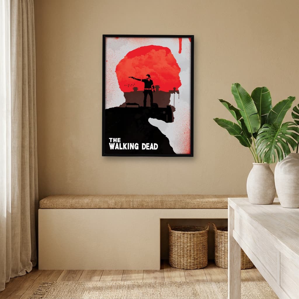 Quadro Decorativo The Walking Dead - Minimalista