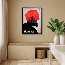 Quadro Decorativo The Walking Dead - Minimalista