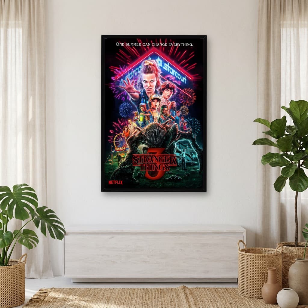 Quadro Decorativo Stranger Things 3