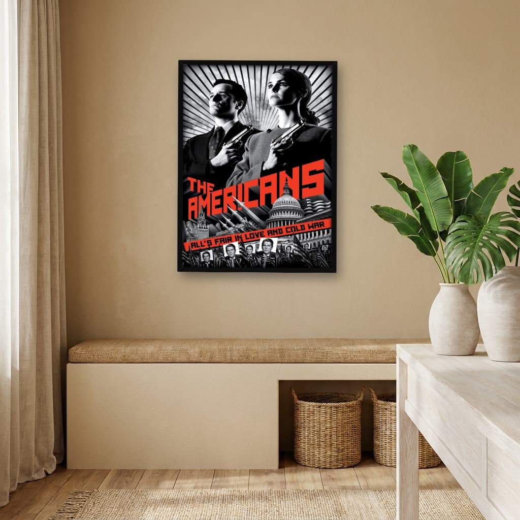 Quadro Decorativo The Americans: Rede de Espionagem