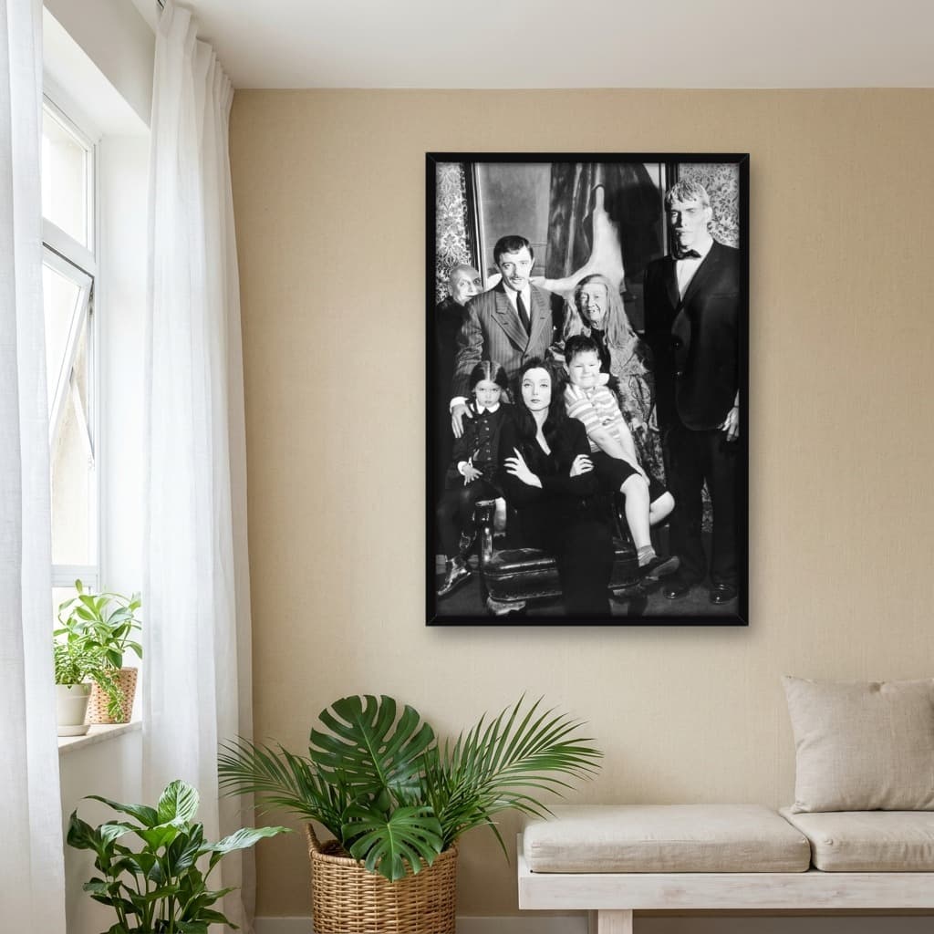 Quadro Decorativo A Família Addams