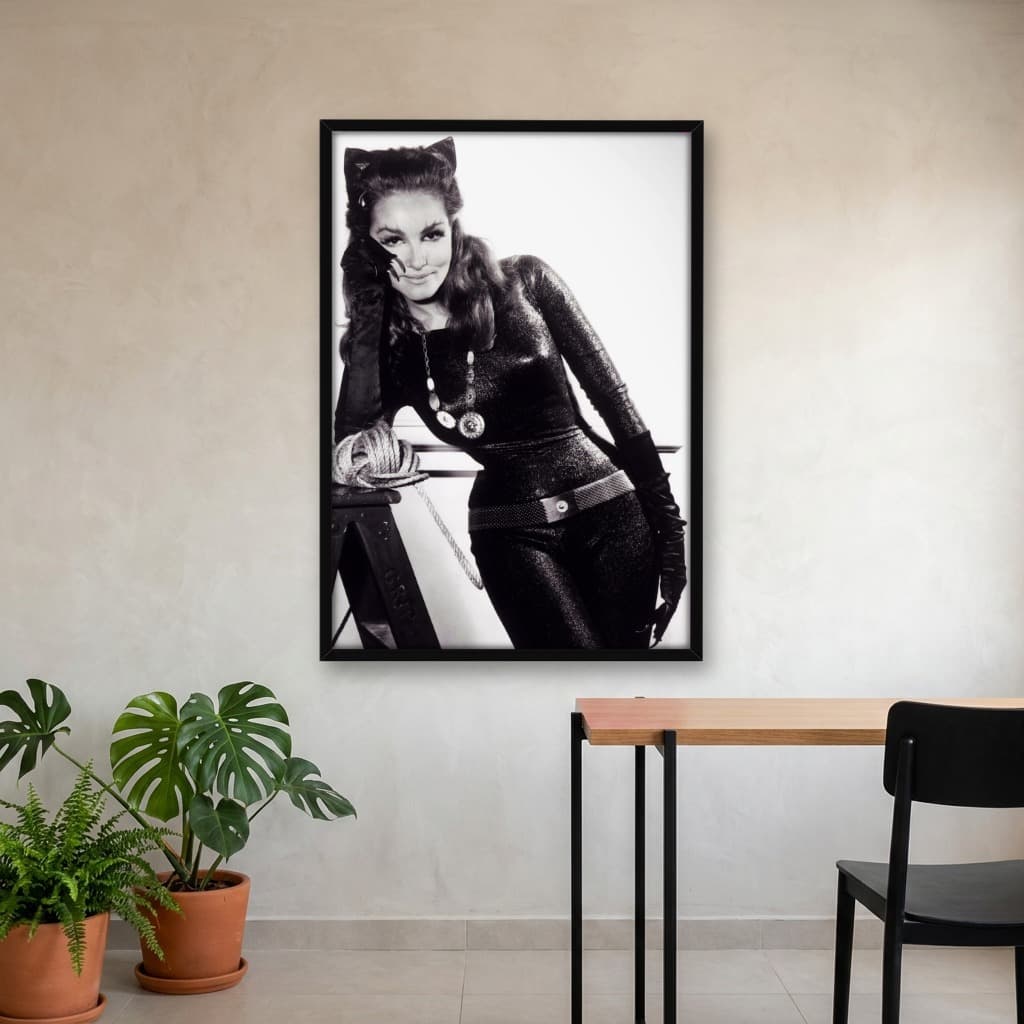 Quadro Decorativo Mulher-Gato