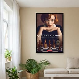 Quadro Decorativo O Gambito da Rainha