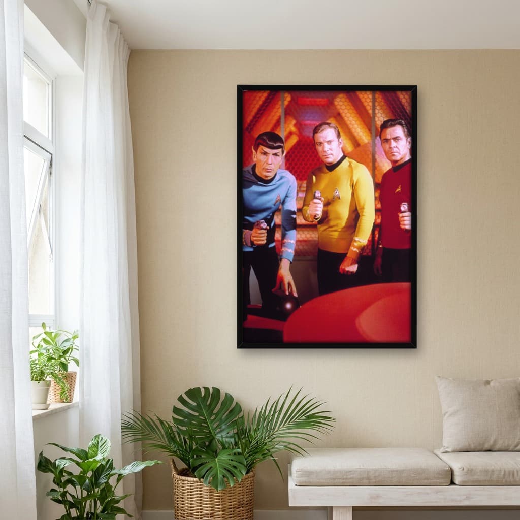 Quadro Decorativo Star Trek: Jornada nas Estrelas