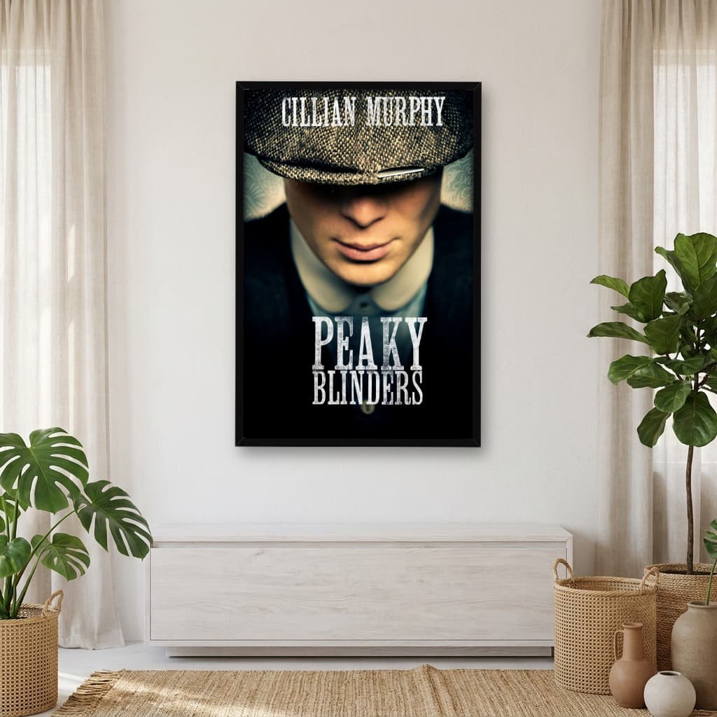 Quadro Decorativo Peaky Blinders: Sangue, Apostas e Navalhas