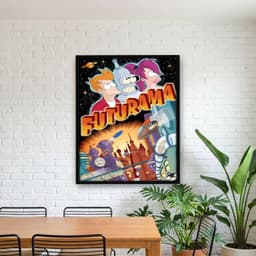 Quadro Decorativo Futurama
