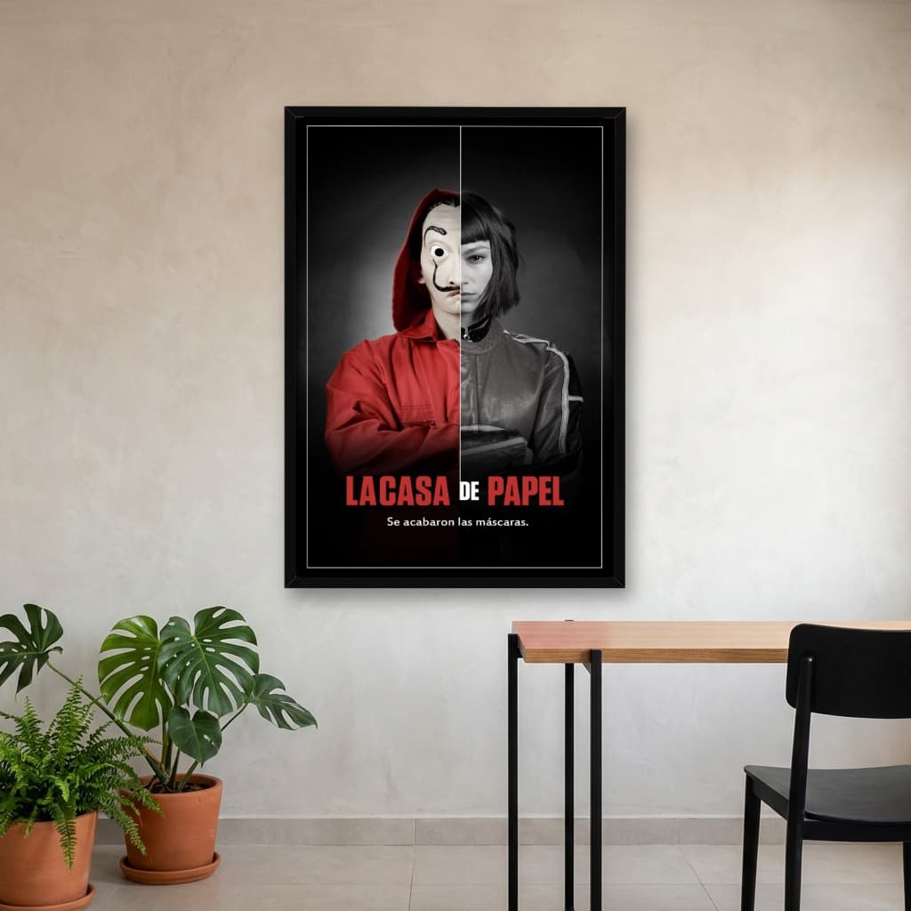 Quadro Decorativo La Casa de Papel - Tokio
