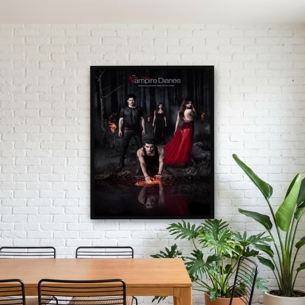 Quadro Decorativo Diários do Vampiro