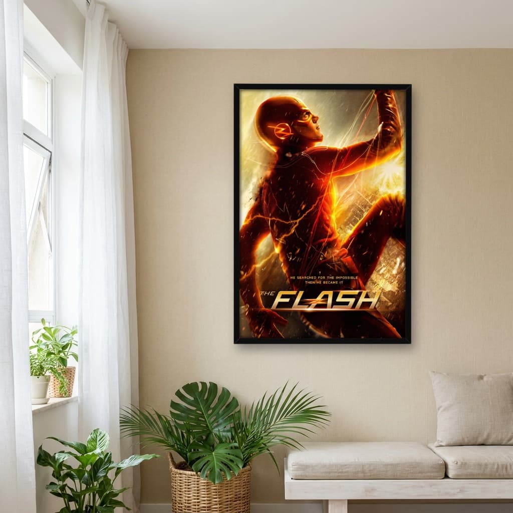 Quadro Decorativo The Flash