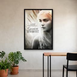 Quadro Decorativo Game Of Thrones: Daenerys Targaryen