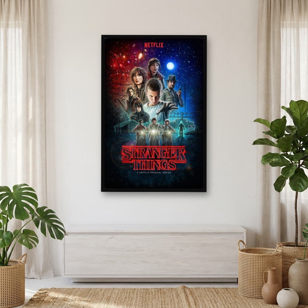 Quadro Decorativo Stranger Things