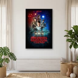Quadro Decorativo Stranger Things