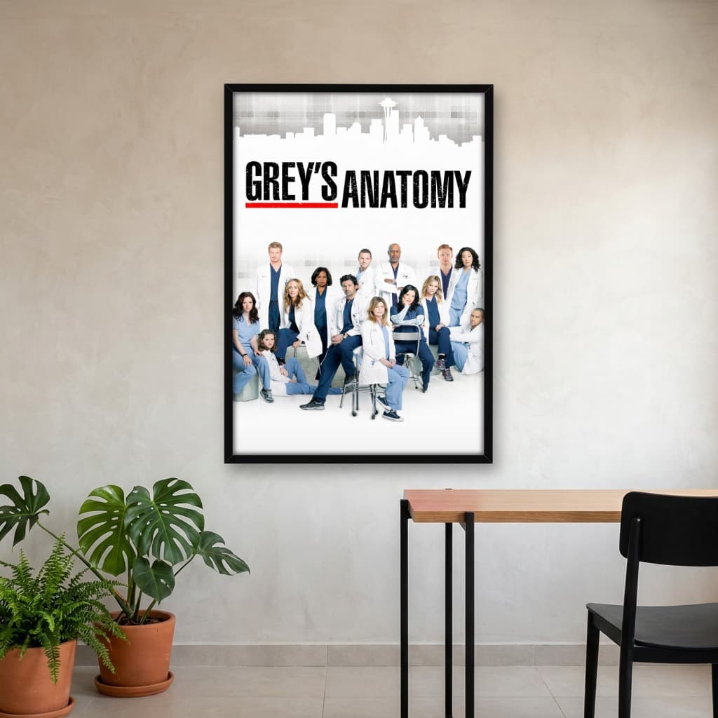 Quadro Decorativo Grey's Anatomy