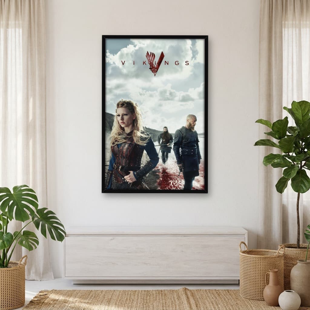 Quadro Decorativo Vikings