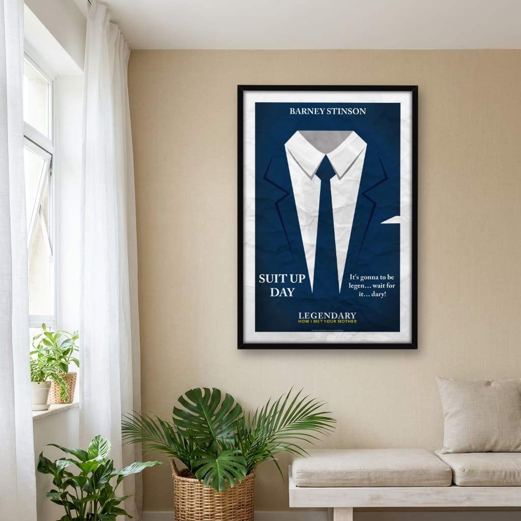 Quadro Decorativo Suit Up - How I Met Your Mother