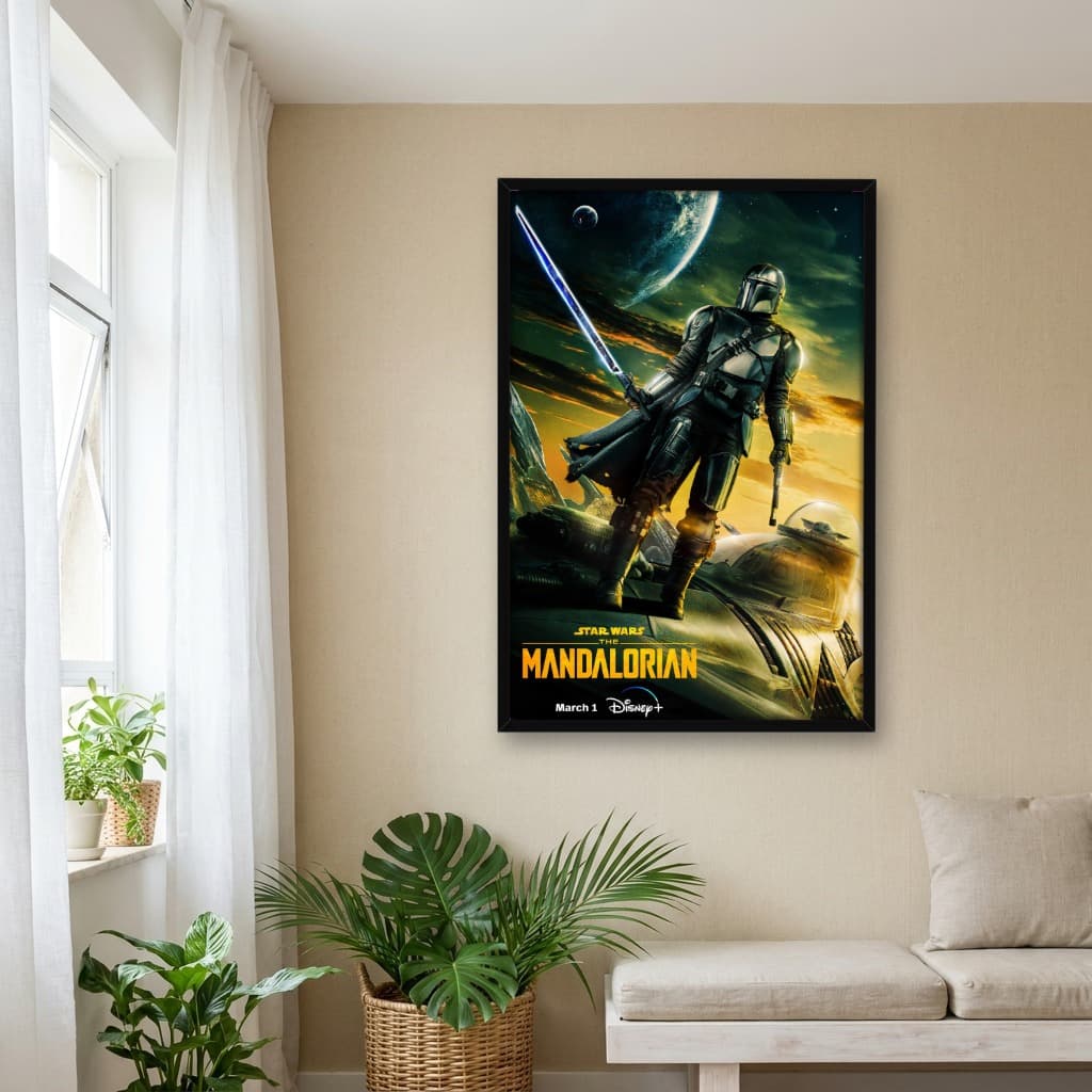Quadro Decorativo The Mandalorian
