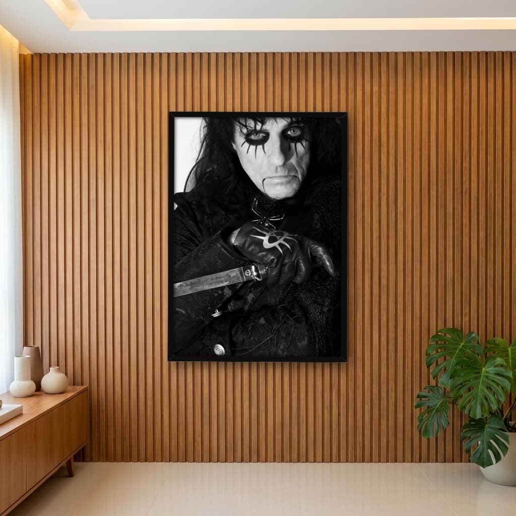 Quadro Decorativo Alice Cooper