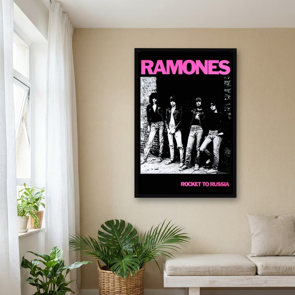 Quadro Decorativo Ramones - Rocket to Russia