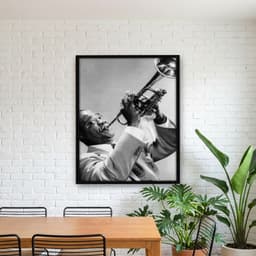 Quadro Decorativo Louis Armstrong