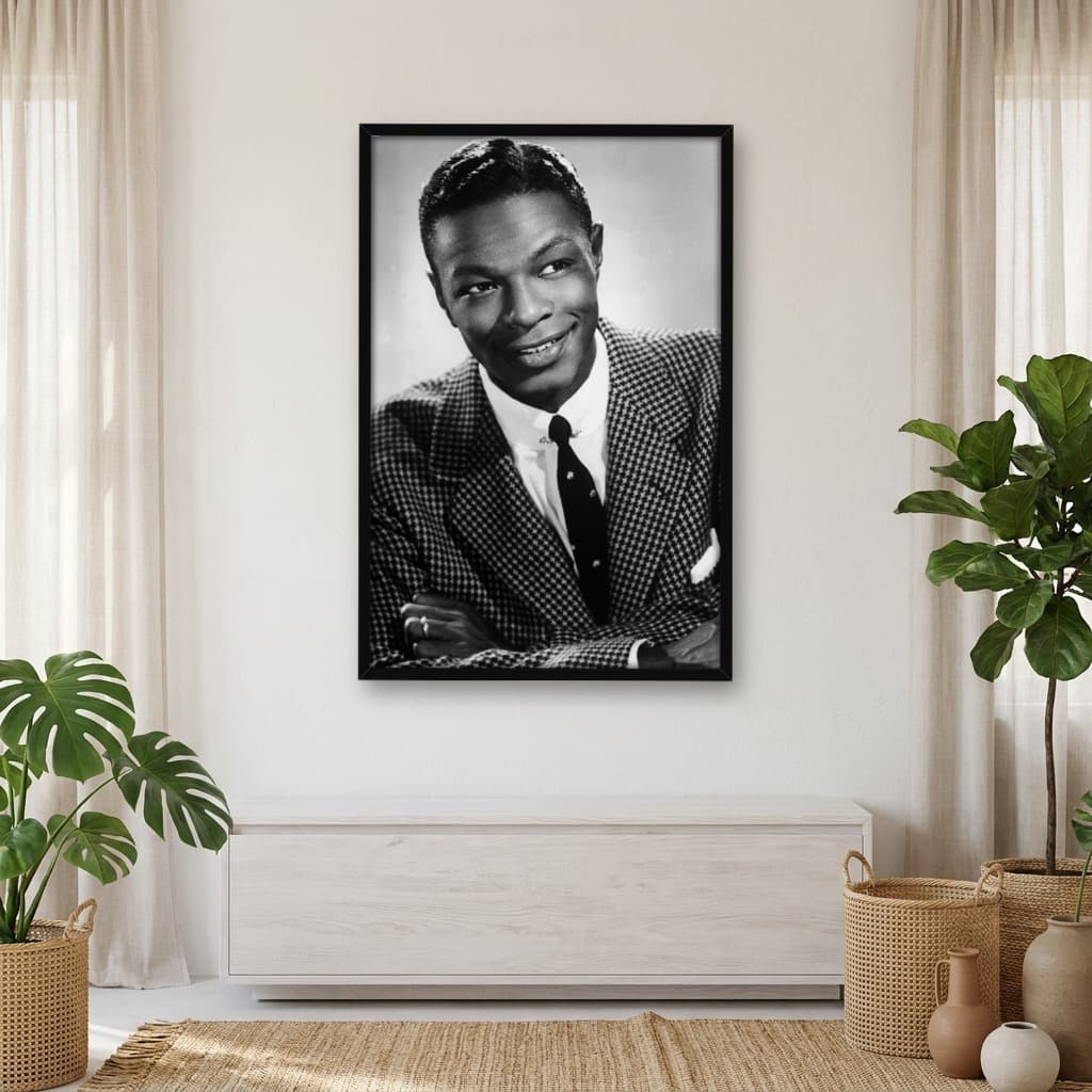 Quadro Decorativo Nat King Cole