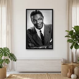 Quadro Decorativo Nat King Cole