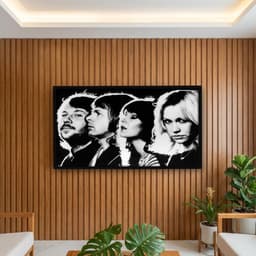Quadro Decorativo ABBA
