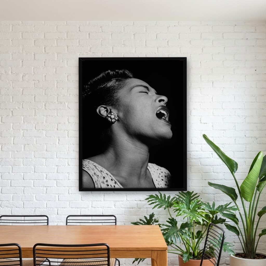 Quadro Decorativo Billie Holiday