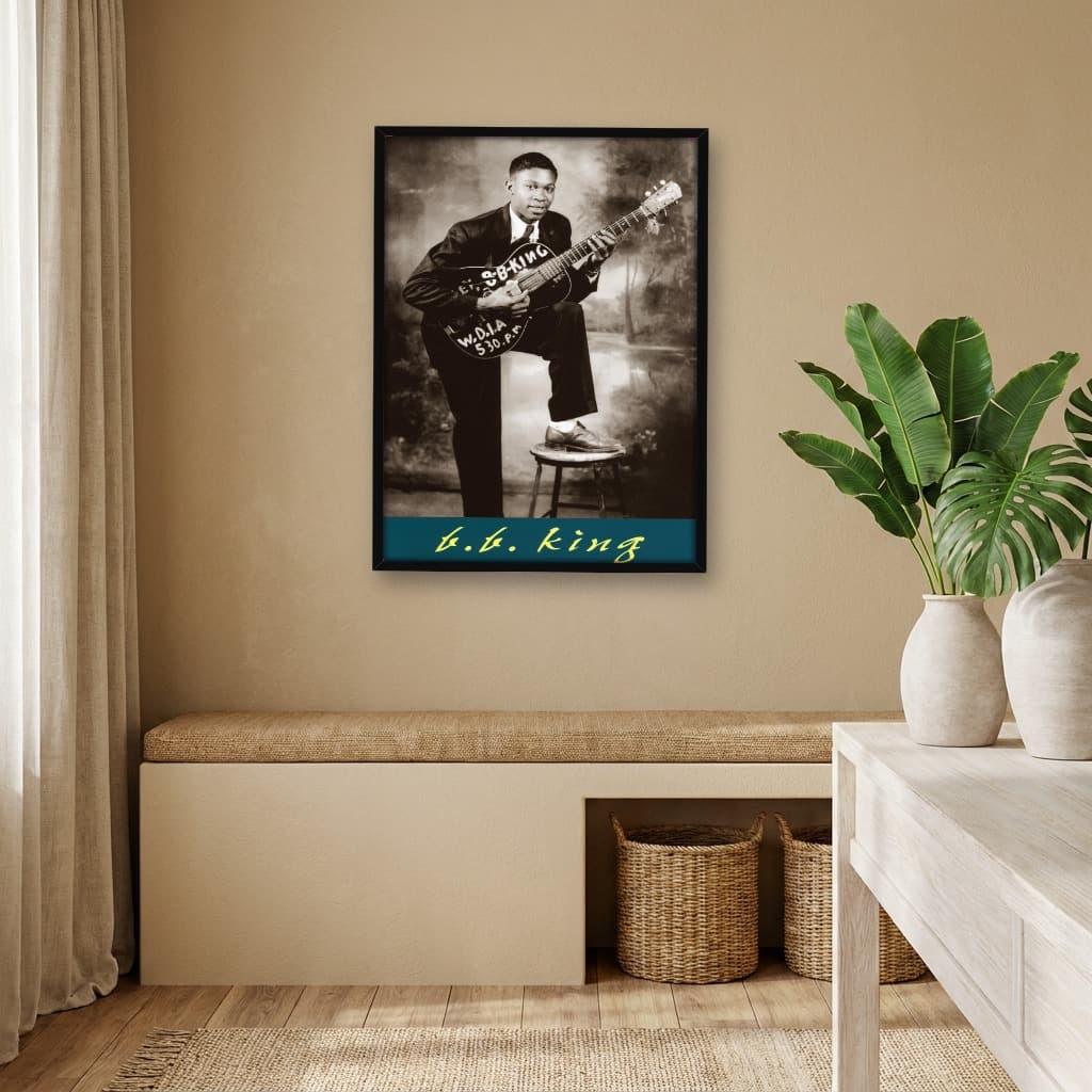Quadro Decorativo B. B. King