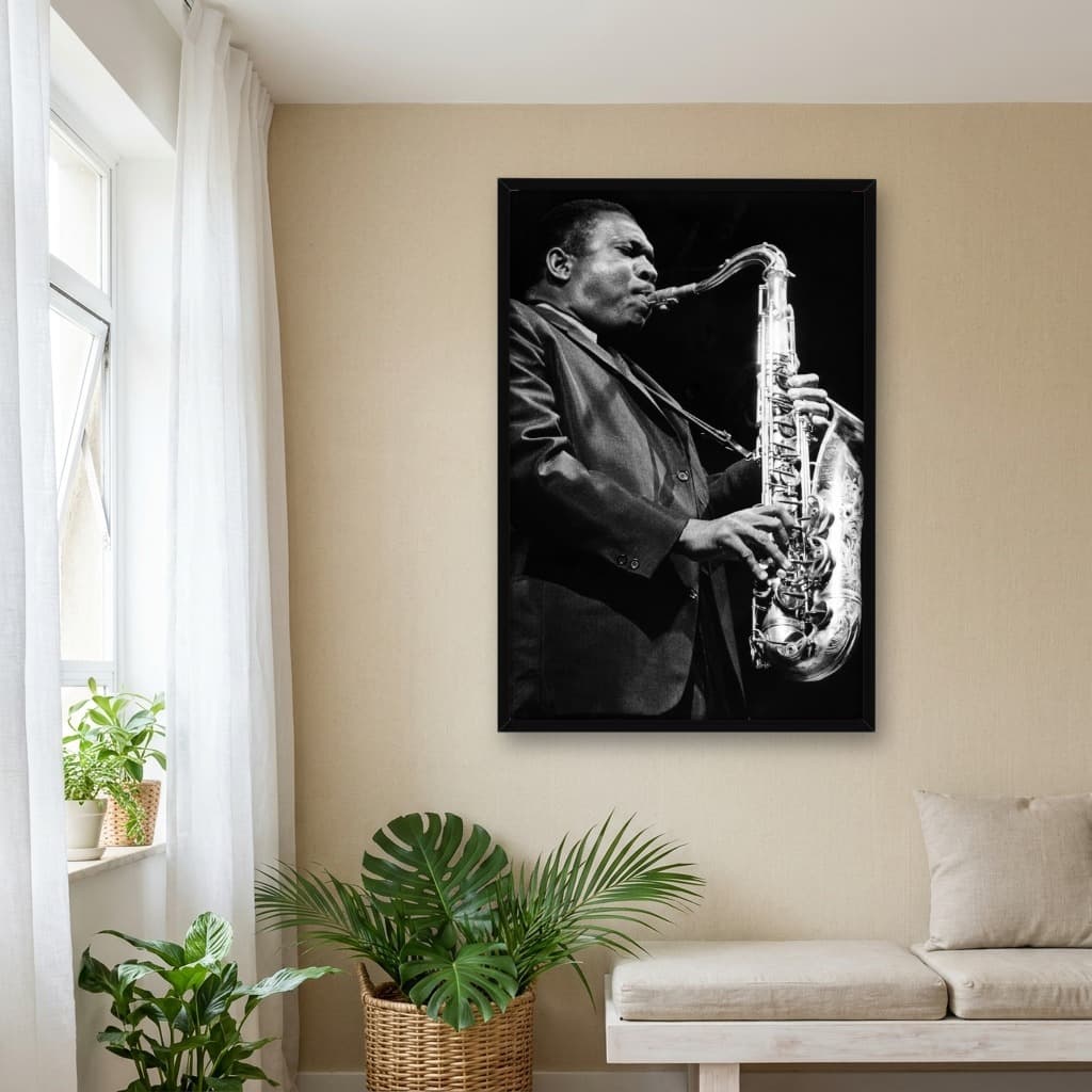 Quadro Decorativo John Coltrane