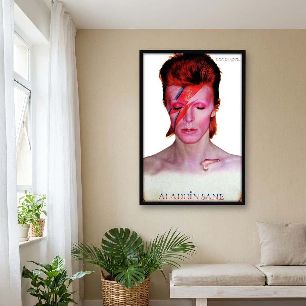 Quadro Decorativo David Bowie Aladdin Sane