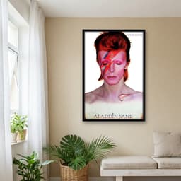 Quadro Decorativo David Bowie Aladdin Sane