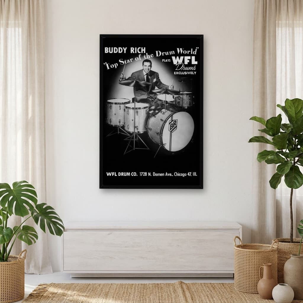 Quadro Decorativo Buddy Rich