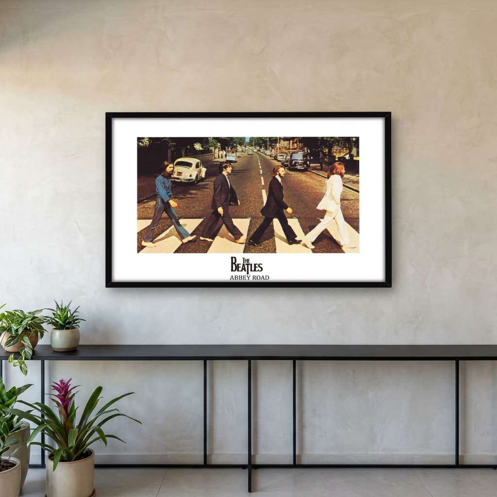 Quadro Decorativo The Beatles - Abbey Road