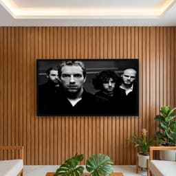 Quadro Decorativo Coldplay