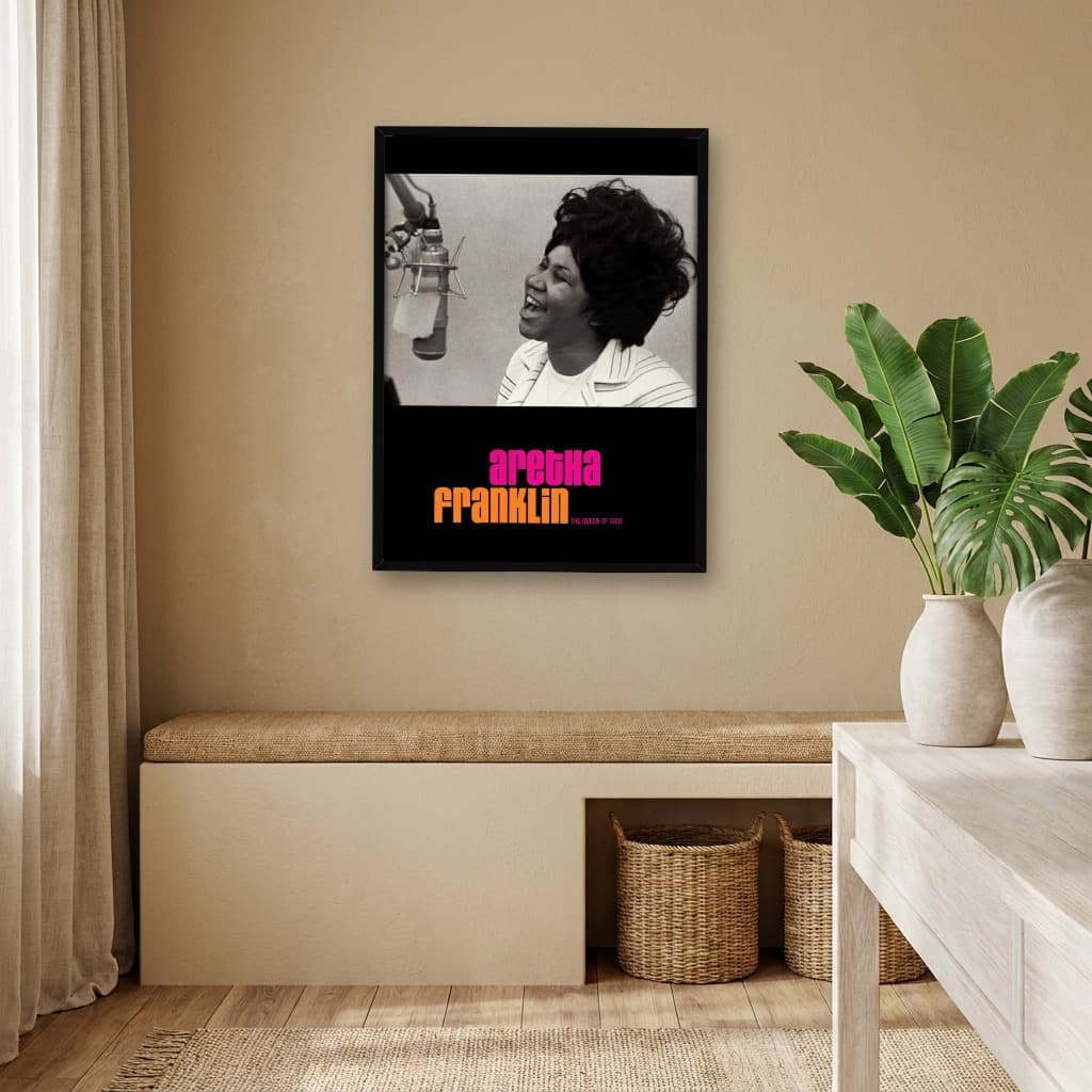 Quadro Decorativo Aretha Franklin
