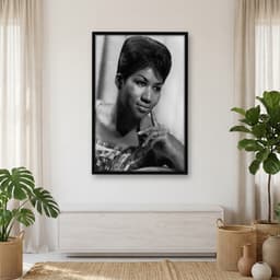 Quadro Decorativo Aretha Franklin