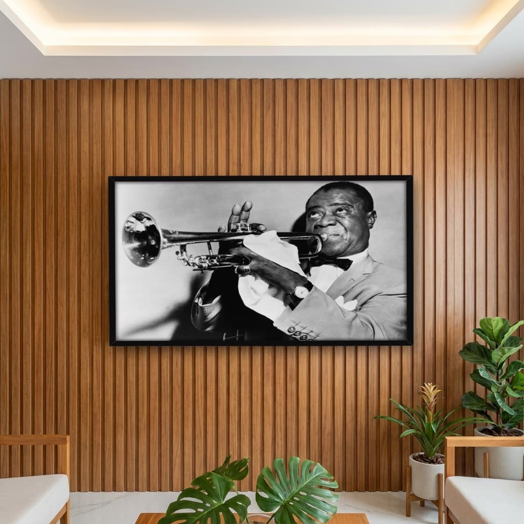 Quadro Decorativo Louis Armstrong