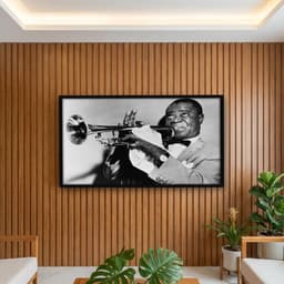 Quadro Decorativo Louis Armstrong