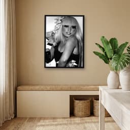 Quadro Decorativo Lady Gaga