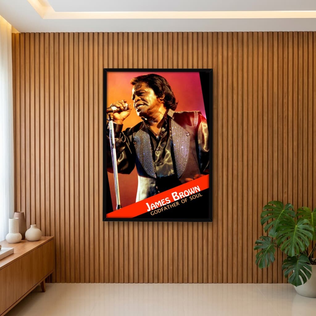 Quadro Decorativo James Brown