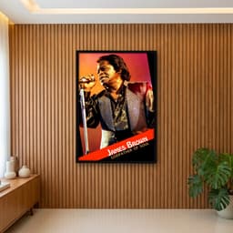 Quadro Decorativo James Brown