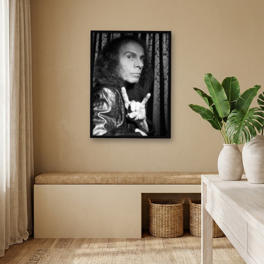Quadro Decorativo Ronnie James Dio