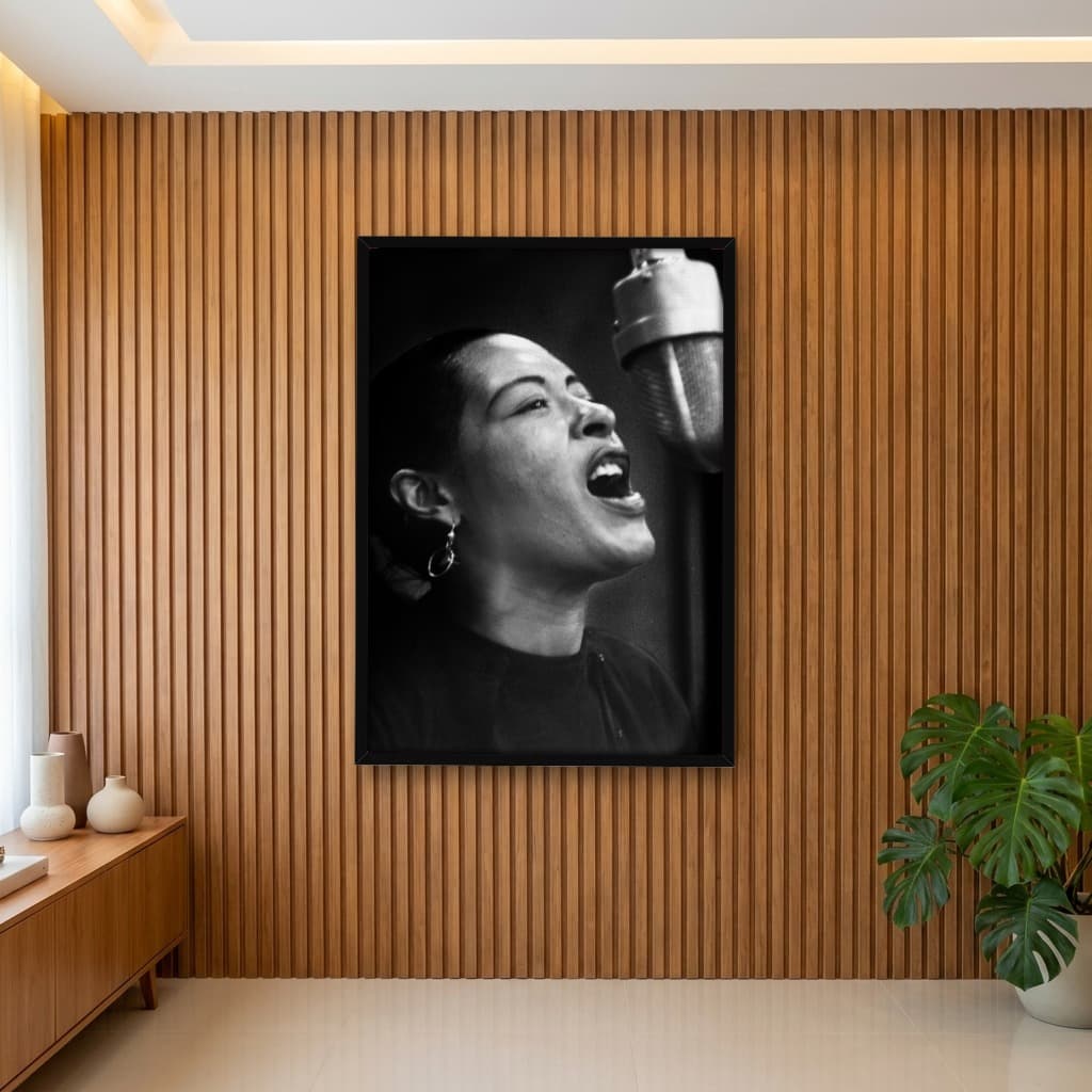 Quadro Decorativo Billie Holiday