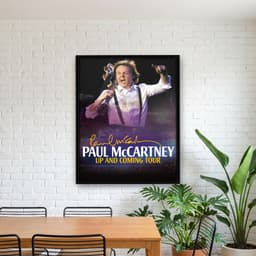 Quadro Decorativo Paul McCartney in Brazil