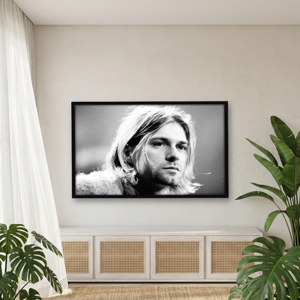 Quadro Decorativo Kurt Cobain