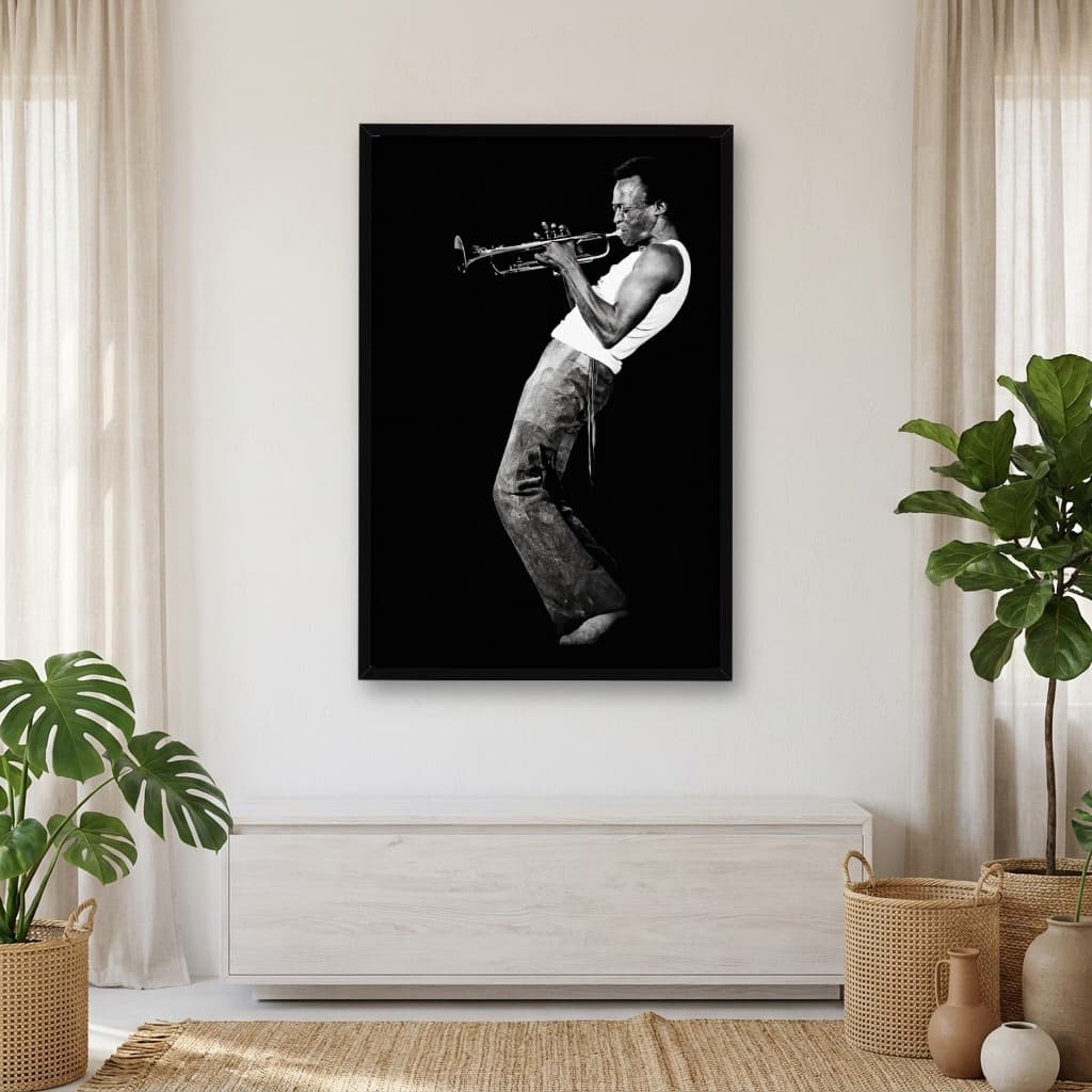 Quadro Decorativo Miles Davis