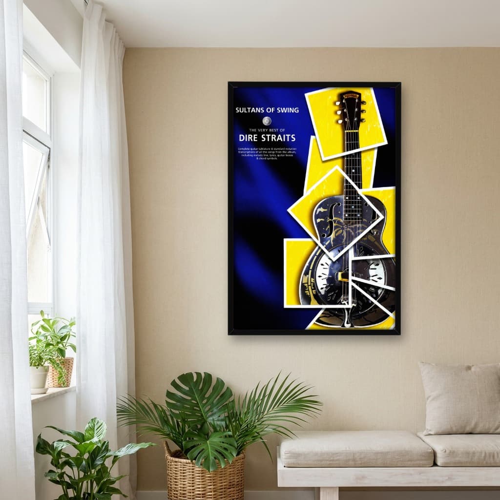 Quadro Decorativo Dire Straits