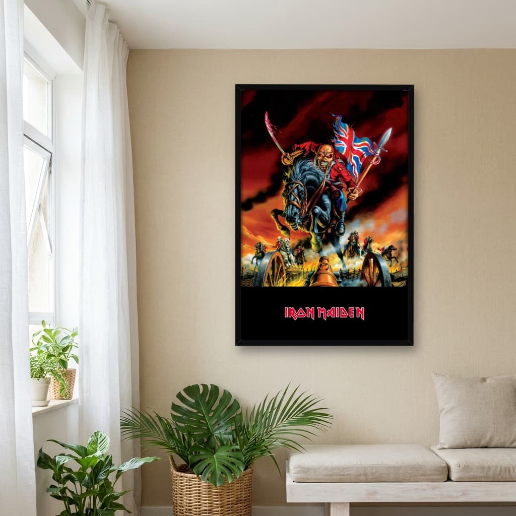 Quadro Decorativo Iron Maiden