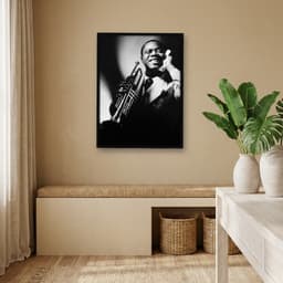 Quadro Decorativo Louis Armstrong