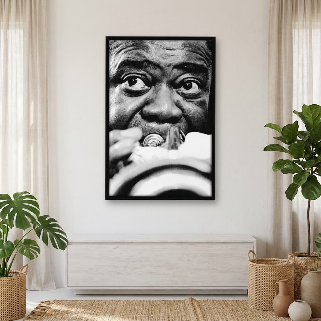 Quadro Decorativo Louis Armstrong